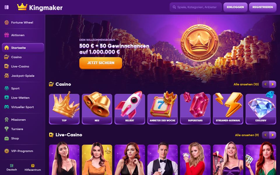 Kingmaker Casino