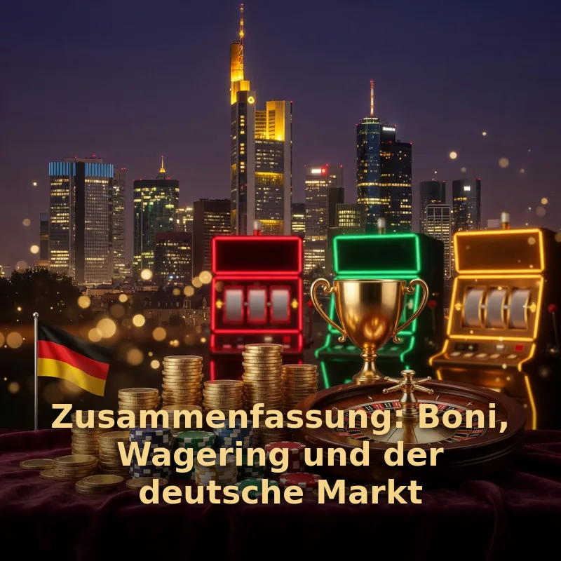 Bonusrad neben einem Stapel bunter Jetons